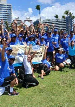 Belov realiza II Caminata Integradora en Salvador/BA